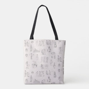 Ancient Greece Classical Greek History Pattern Tote Bag