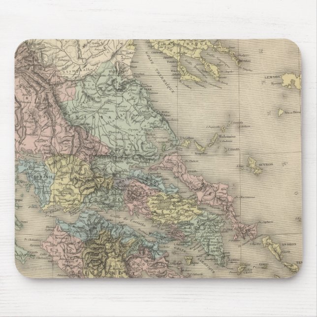 Ancient Greece Mouse Pad (Front)