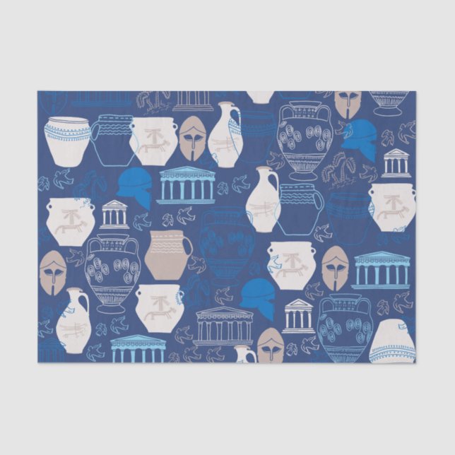 Ancient Greece Tissue Paper (Front)