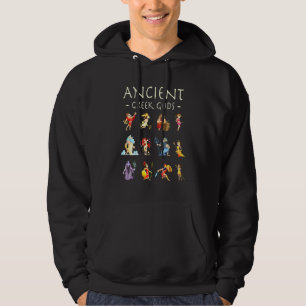 Ancient Greek Gods And Goddesses Zeus Apollo Greek Hoodie