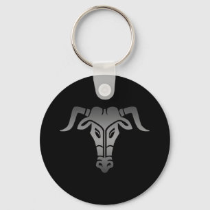 Ancient Greek Minotaur Face Keychain