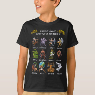 Ancient Greek Mythology Monsters T-Shirt