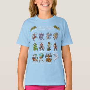 Ancient Greek Mythology Monsters T-Shirt