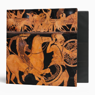 Ancient Greek Red-Figure Pottery Classical Art Binder
