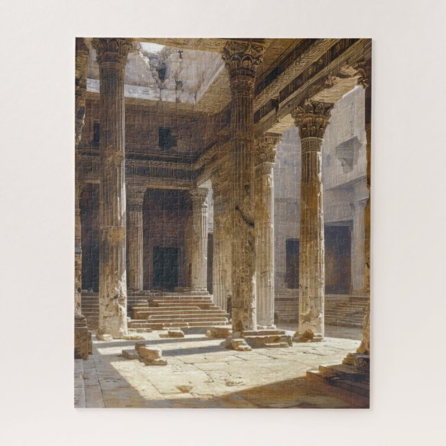 Ancient Greek Temple Ruins Jigsaw Puzzle (Vertical)