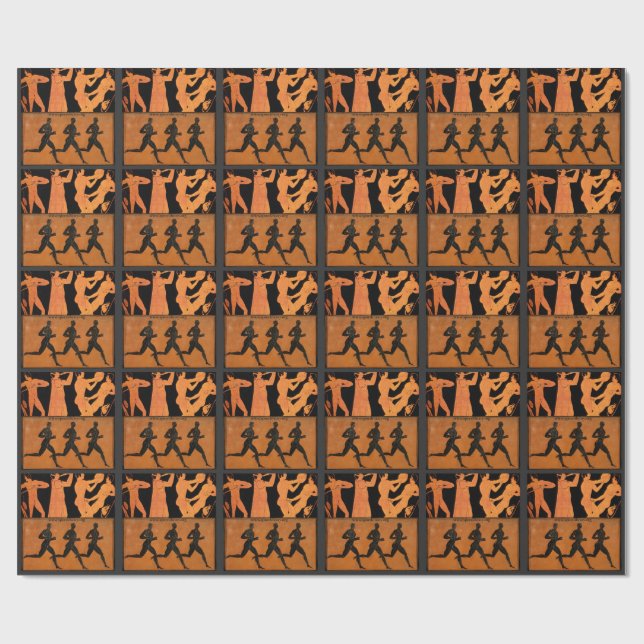 Ancient Greek Vases - Sport Wrapping Paper (Flat)