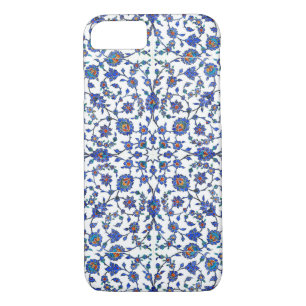 Ancient Handmade Turkish Floral Tiles Pattern iPhone 8/7 Case