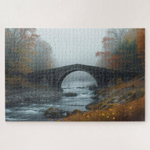 Ancient Highland Stone Bridge Jigsaw Puzzle