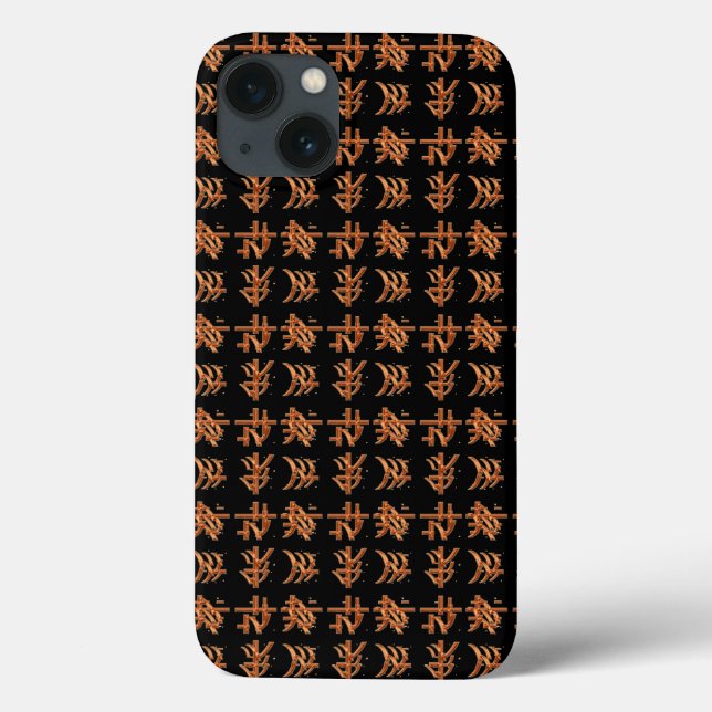 Ancient Historic Chinese Xia Script Design 2 Case-Mate iPhone Case (Back)