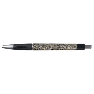 Ancient Historical Symbols Tattoo Style Pen