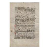 Ancient History Chronicle Medieval Manuscript