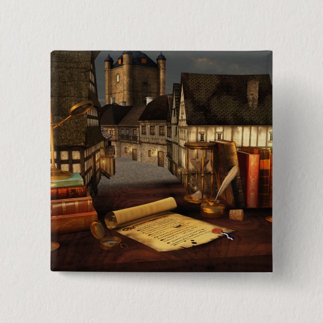 Ancient Horizons Button (Front)