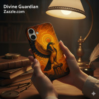 Ancient Horus Divine Sun Falcon Ember