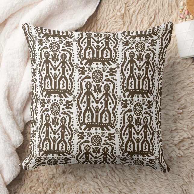 Ancient Inscriptions #07 Throw Pillow (Blanket)
