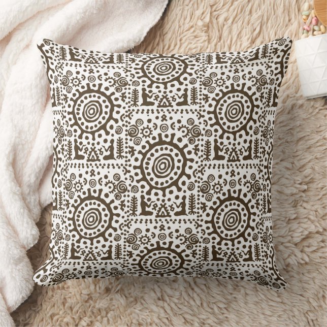 Ancient Inscriptions #10 Throw Pillow (Blanket)