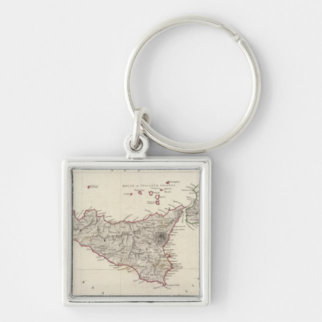 Ancient Italy III Keychain (Front)