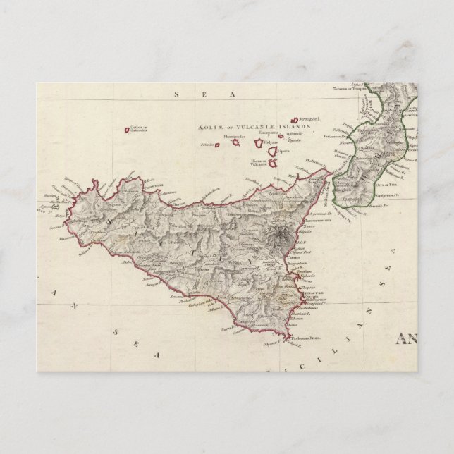 Ancient Italy III Postcard (Front)