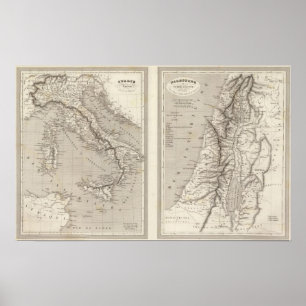 Ancient Italy, Palestine Poster