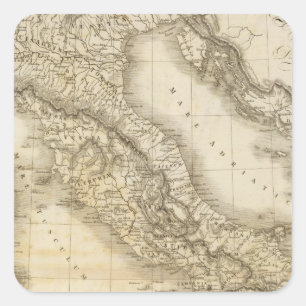 Ancient Italy Square Sticker
