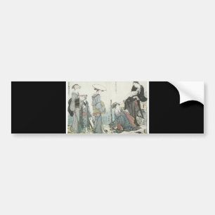 Ancient Japanese Art Bumper Sticker