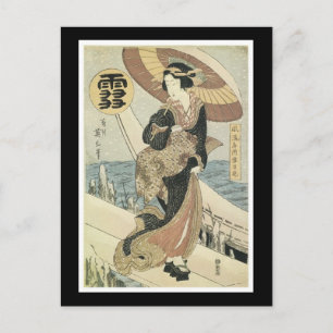 Ancient Japanese Art Postcard