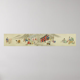 Ancient Japanese Fart Battle - Second Scroll Poster