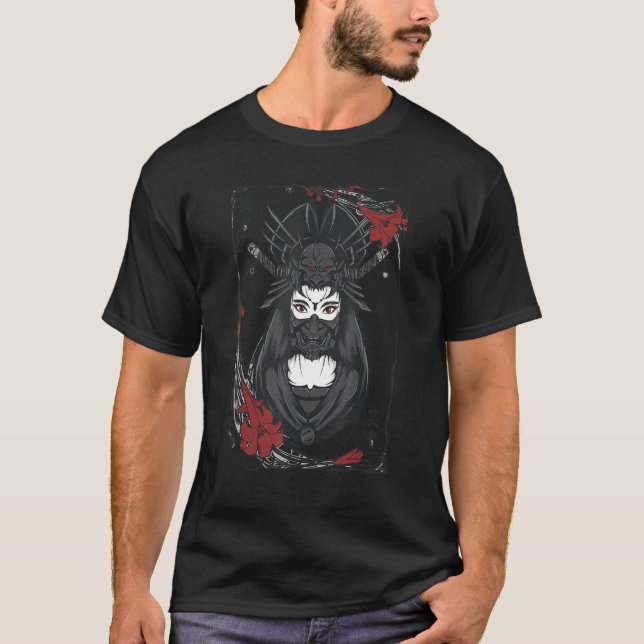 Ancient Japanese Samurai Bushido Katana Ronin Asia T-Shirt (Front)