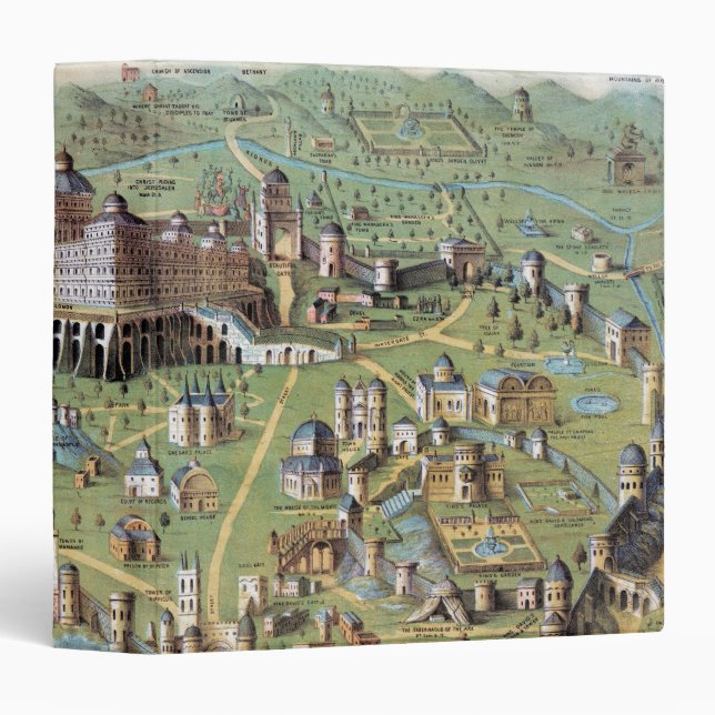 ANCIENT JERUSALEM BINDER (Front/Spine)