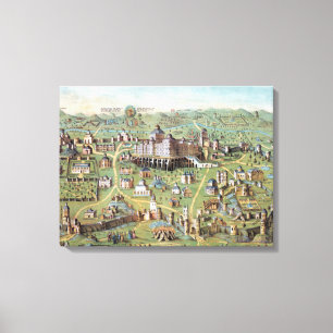ANCIENT JERUSALEM CANVAS PRINT