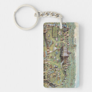 ANCIENT JERUSALEM KEYCHAIN