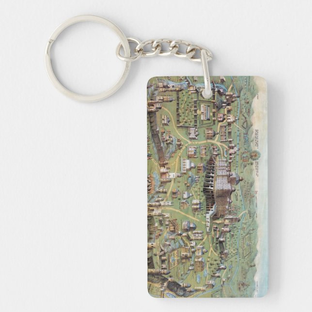 ANCIENT JERUSALEM KEYCHAIN (Front)