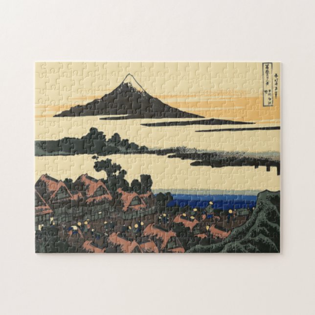 Ancient Kai province | Katsushika Hokusai drawing Jigsaw Puzzle (Horizontal)
