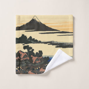 Ancient Kai province   Katsushika Hokusai drawing Wash Cloth