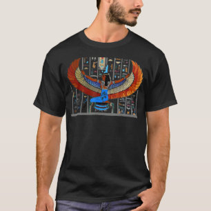 Ancient Kemet Egyptian Royalty Mother Goddess Isis T-Shirt