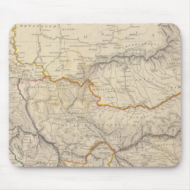 Ancient Macedonia, Thracia, Illyria Mouse Pad (Front)