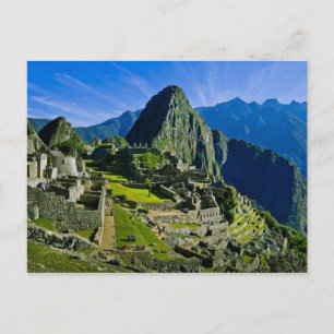 Ancient Machu Picchu, last refuge of the 2 Postcard