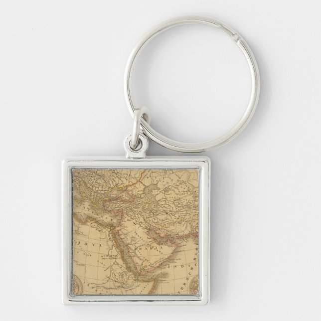 Ancient Map Keychain (Front)