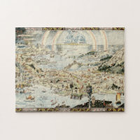 Ancient map of Fairyland by Bernard Sleigh