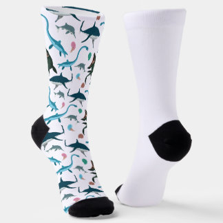 Ancient Marine Reptiles Socks