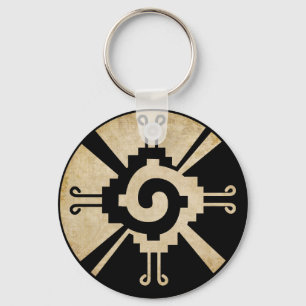Ancient Mayan Hunab-Ku Keychain