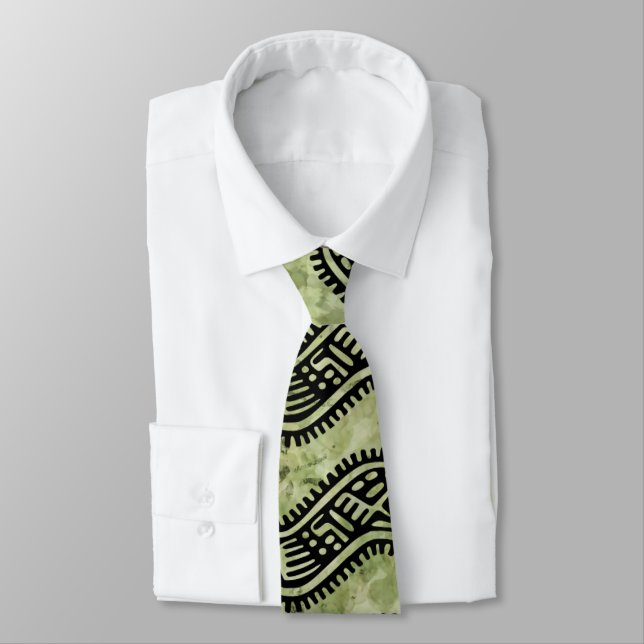 Ancient Mayan Tie (Tied)