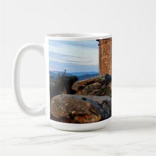 ancient medieval church coffee mug