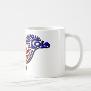 Ancient Mexico Design Road Runner Coffee Mug