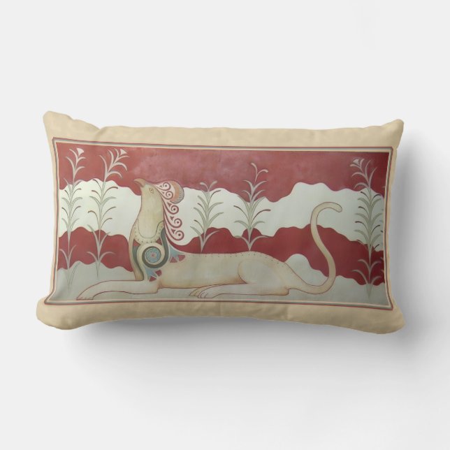 Ancient Minoan Art Pillow (Front)
