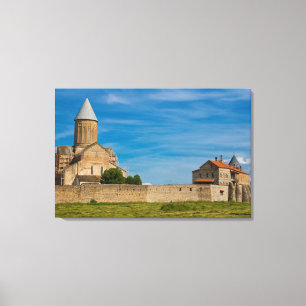 Ancient Monastery Exterior Canvas Print