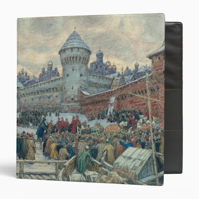 Ancient Moscow, departure after a fight Binder (Front/Inside)