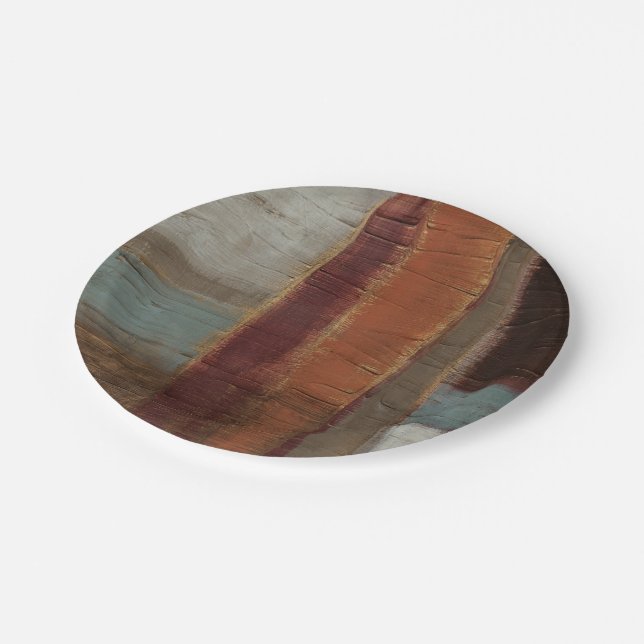 Ancient Musings II Paper Plate (Angled)