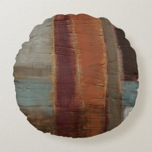 Ancient Musings II Round Pillow