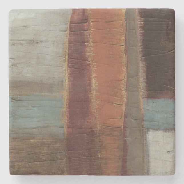 Ancient Musings II Stone Coaster (Front)