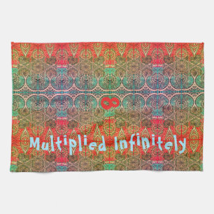Ancient Mystery Tapestry Multiplied Infinitely Kitchen Towel